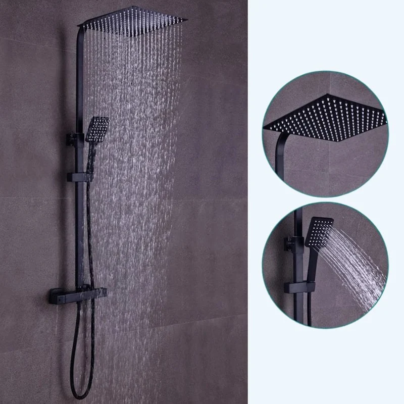 Colonne de douche thermostatique design chic