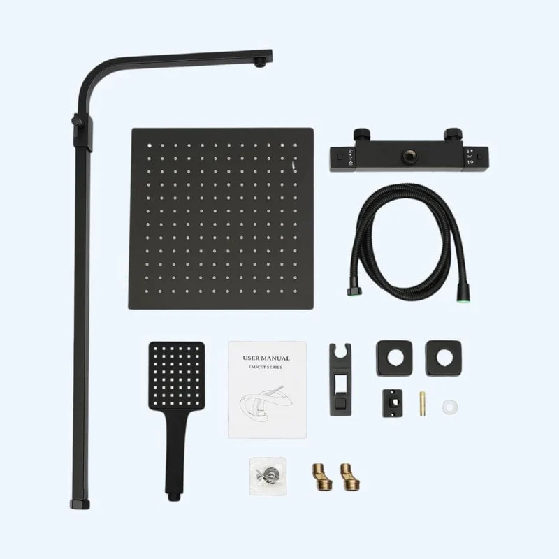 Colonne de douche thermostatique design chic