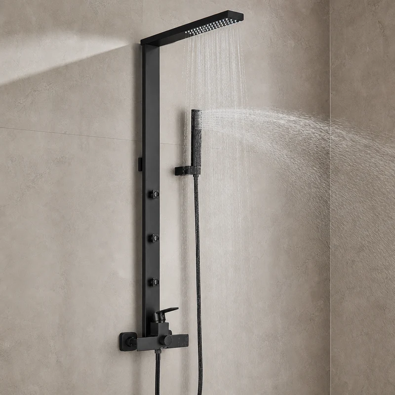Colonne de douche hydromassante