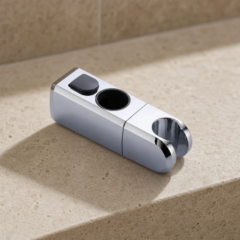 Support de pommeau de douche carré amovible (24mm)