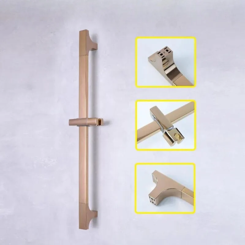 Barre de douche design carré