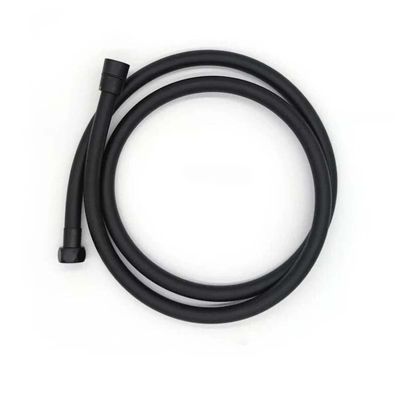 Flexible de douche en PVC noir