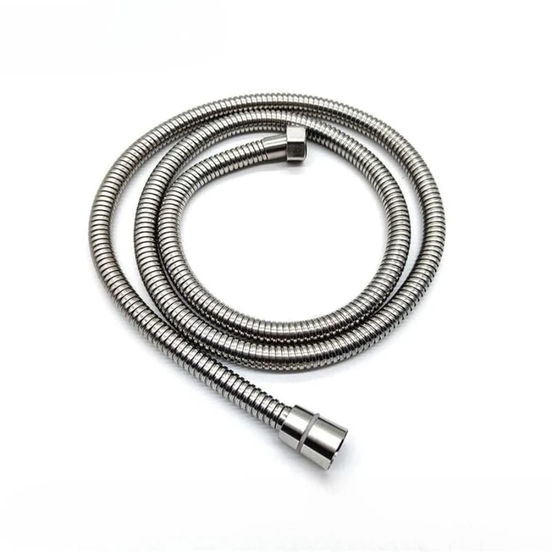 Flexible de douche chrome brossé