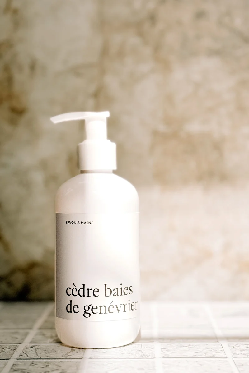 SAVON À MAINS - Cèdre baies de genévrier