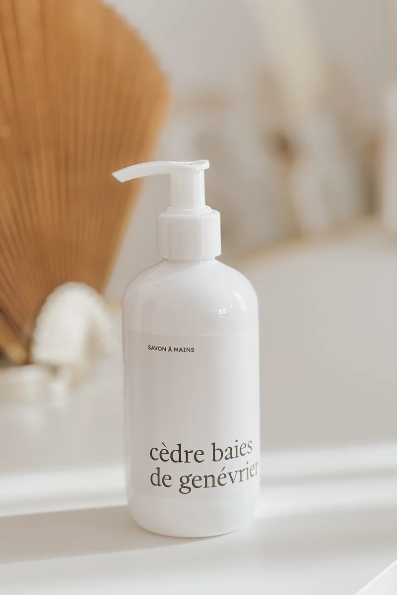 SAVON À MAINS - Cèdre baies de genévrier