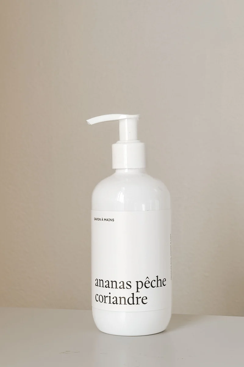 SAVON À MAINS - Ananas pêche coriandre