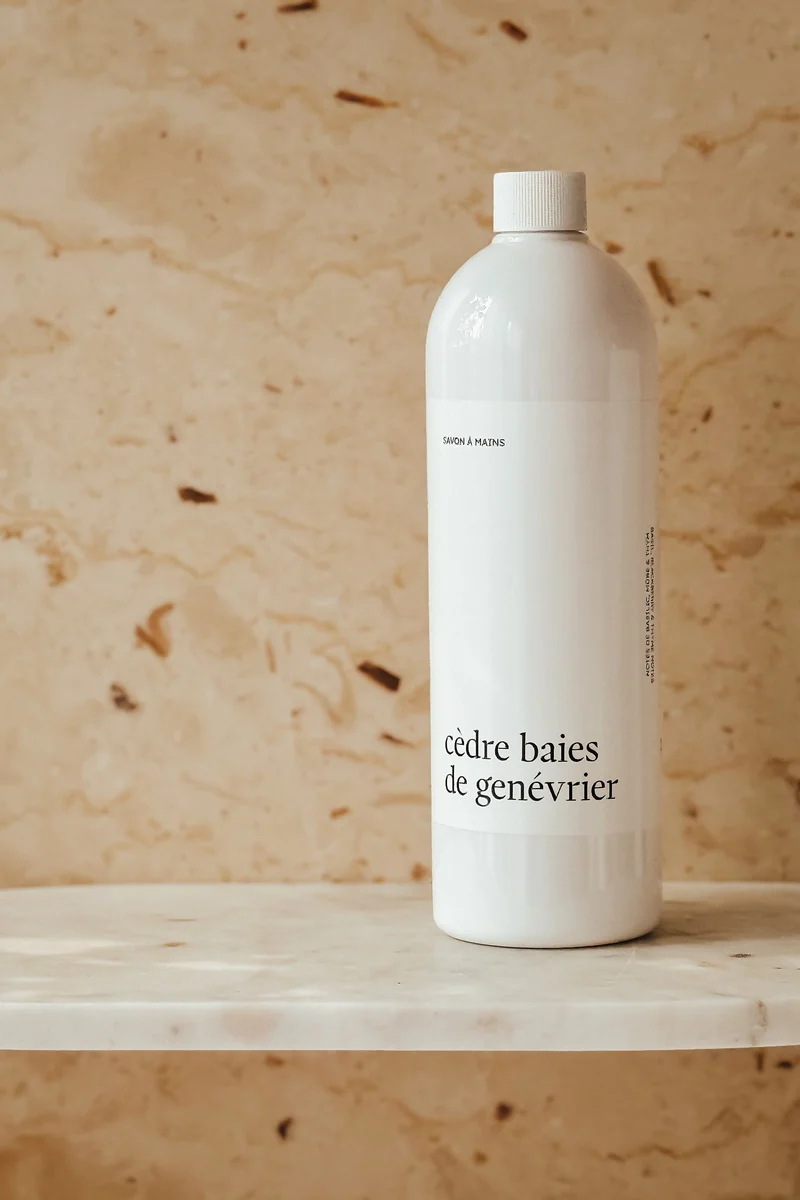 SAVON À MAINS - Format recharge - Cèdre baies de genévrier