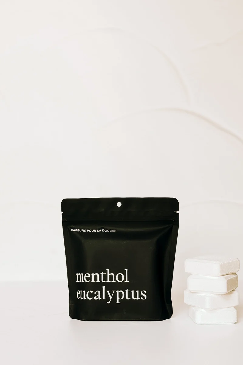 VAPEURS DE DOUCHE MENTHOL & EUCALYPTUS