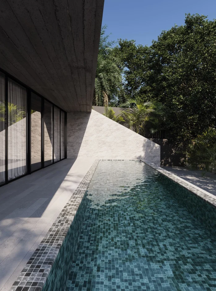 Mosaïque Antidérapante - Penta Vanguard Stone Black rock matte