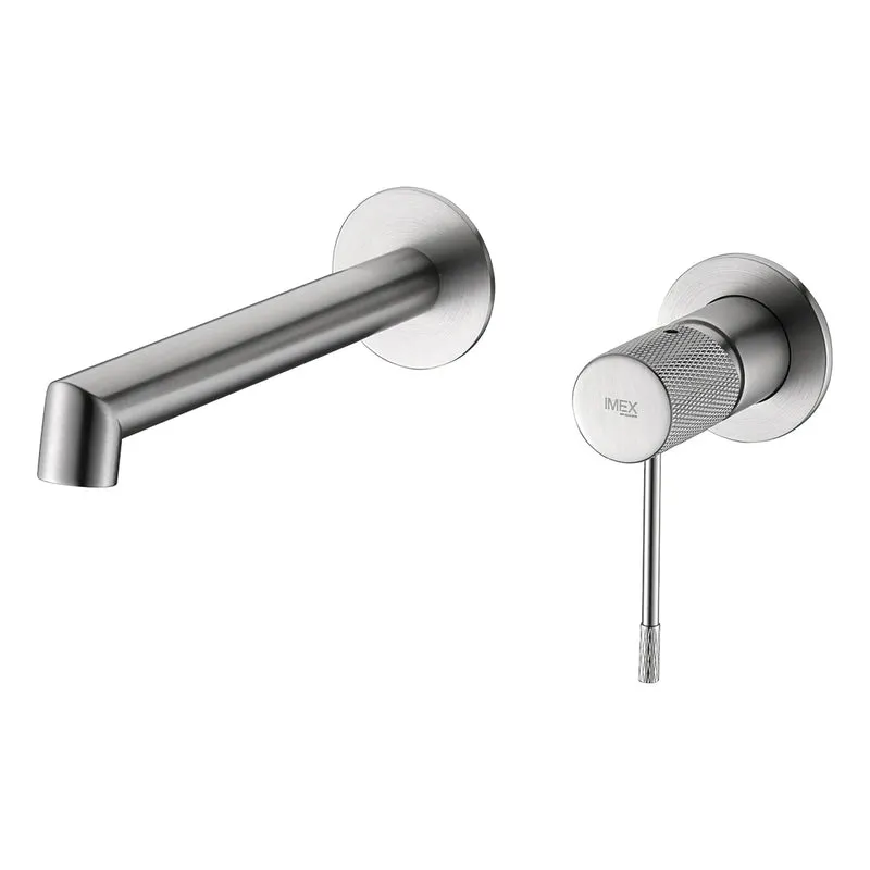 Mitigeur Encastrable de Lavabo - Line Nickel Brossé