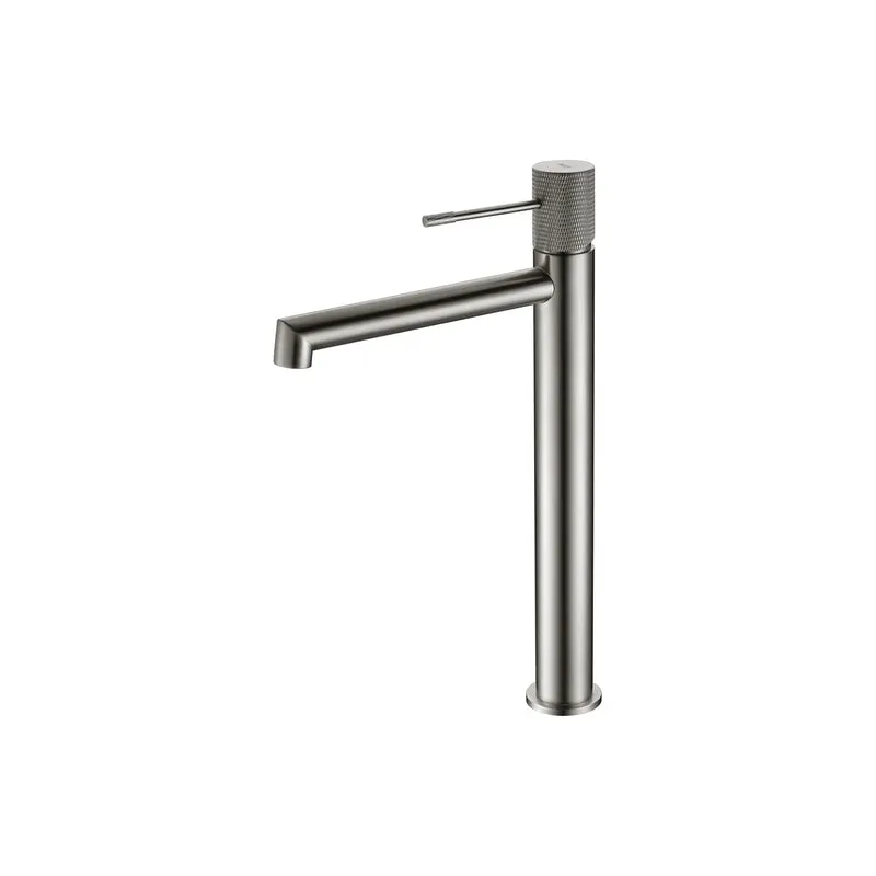 Mitigeur de Lavabo Bec Haut - Line Nickel Brossé