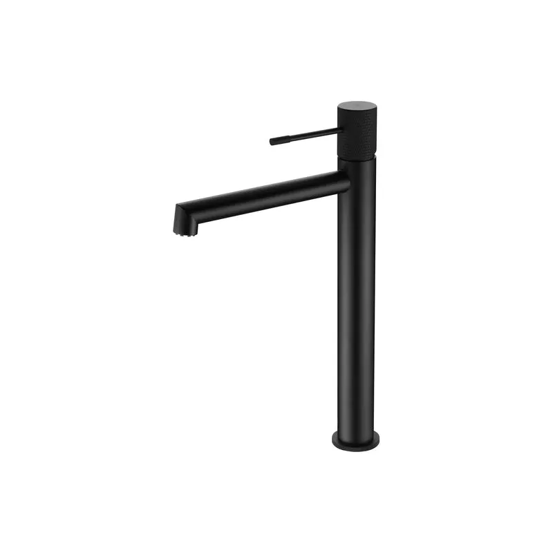 Mitigeur de Lavabo Bec Haut - Line Noir Mat