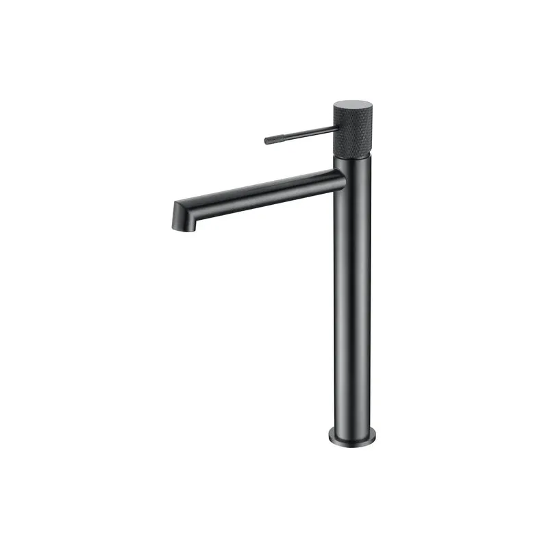 Mitigeur de Lavabo Bec Haut - Line Black Gun Metal