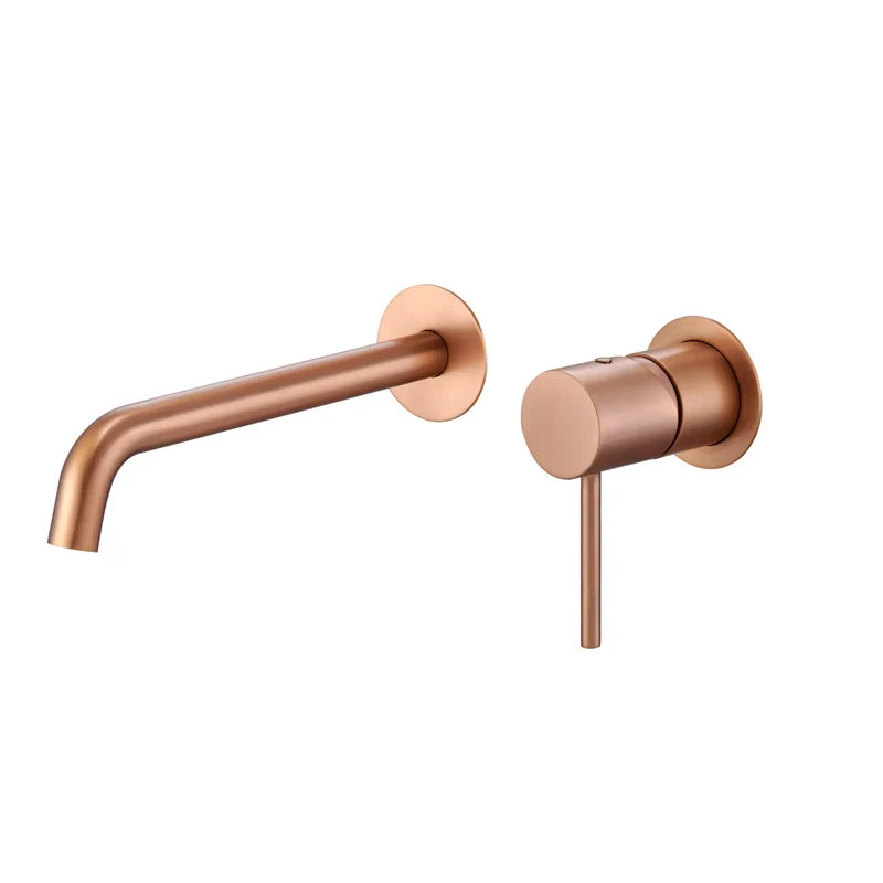 Mitigeur Encastrable de Lavabo - Monza Or Rose Brossé