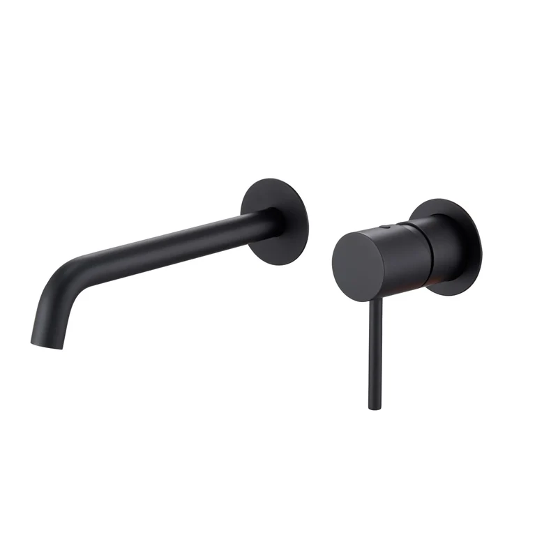 Mitigeur Encastrable de Lavabo - Monza Noir Mat