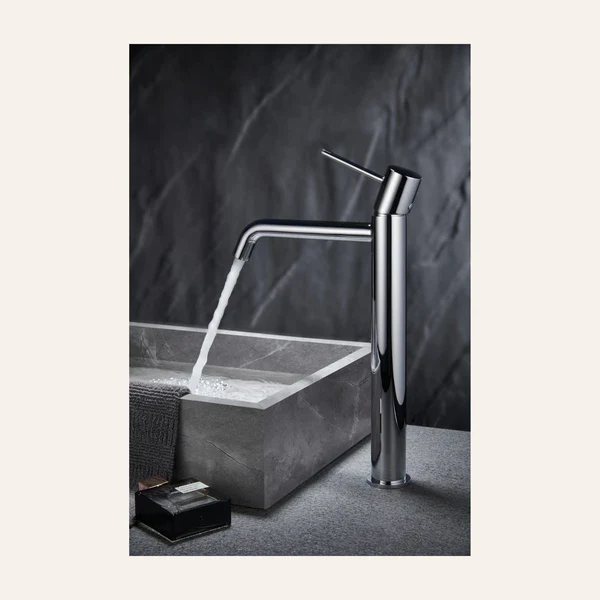 Mitigeur de Lavabo Bec Haut - Monza Chrome