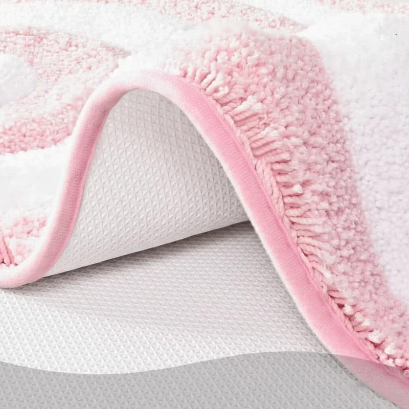 Tapis Salle de Bain Rose – Douceur et Élégance