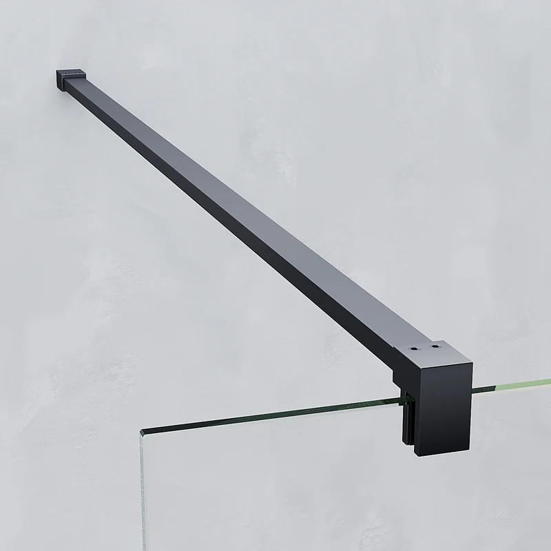 Paroi de douche à l'italienne , sécurité trempé de 10 mm d'épaisseur, taille 80/90cm, hauteur 200cm