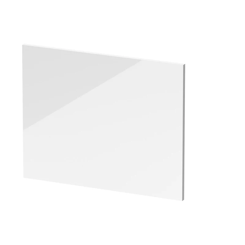 Hudson Reed Fusion 1700mm Bath Front Panel & Plinth Contemp Gloss White MDF Painted Gloss 560x1695x36mm