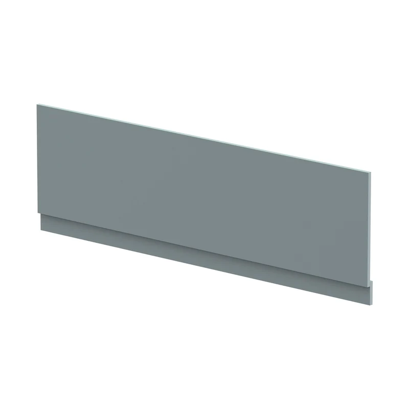 Hudson Reed Bath Panels Front Panel & Plinth (1800) Contemp Coastal Grey MFC Smooth Matt 580x1795x36mm