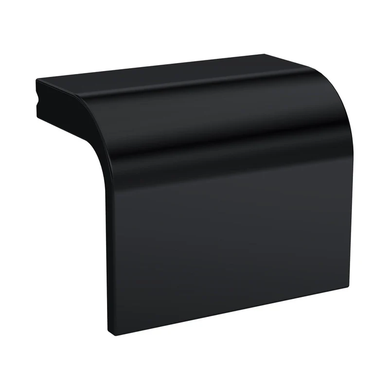 Hudson Reed Handles Square Drop Handle Contemp Black Aluminium 32x40x25mm