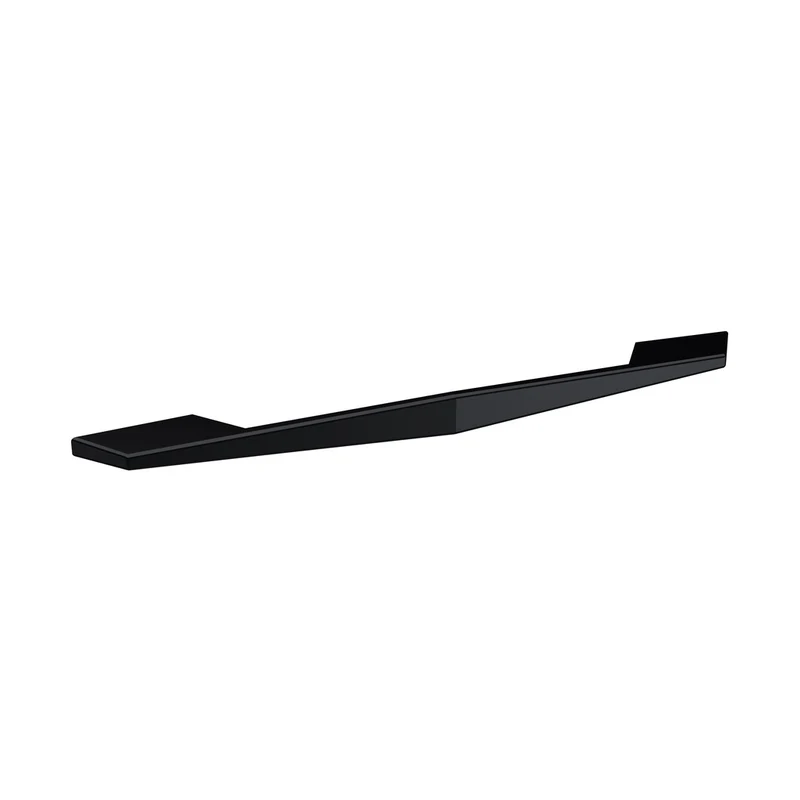 Hudson Reed Handles D Shaped Handle 224mm Contemp Black Zamac 14x256x26mm