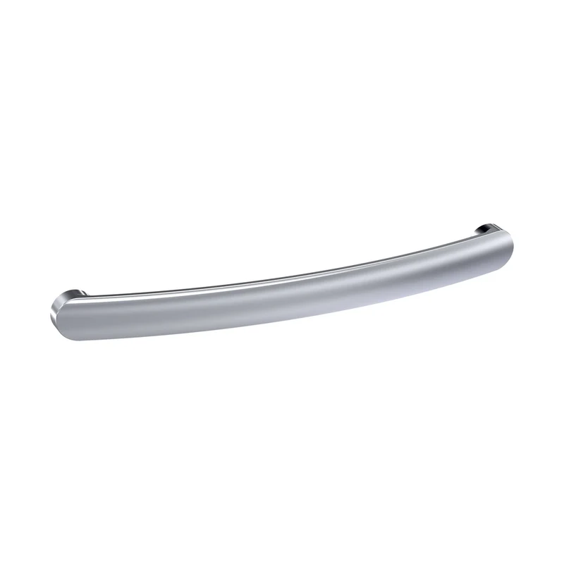 Hudson Reed Handles 210mm D Shape Bar Handle Contemp Chrome Brass 210x19x24mm