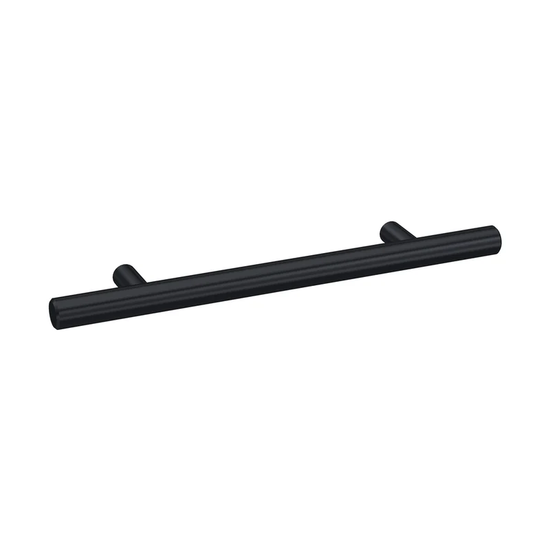 Hudson Reed Handles 155mm Bar Handle Contemp Matt Black Brass 155x16x36mm