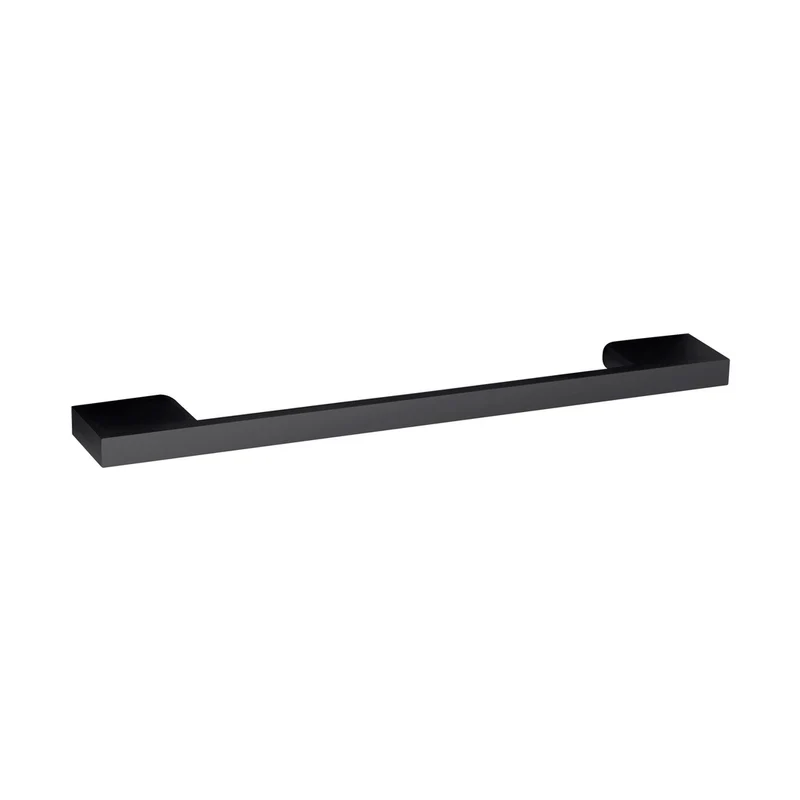 Hudson Reed Handles Black D Handle Contemp Brass 28x191x8mm