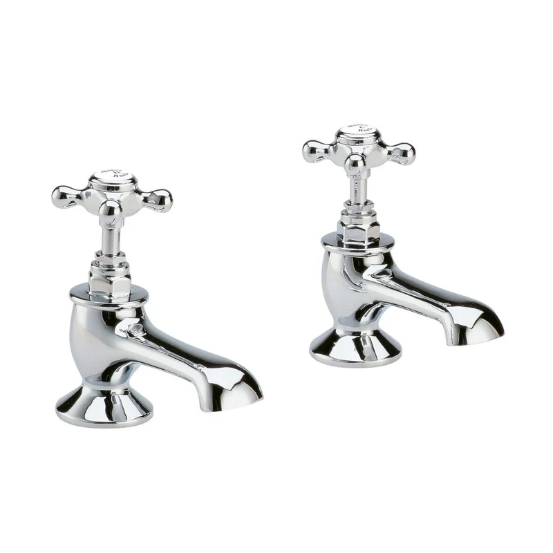 Hudson Reed Topaz Bath Taps Trad Chrome Brass 137x66x119mm - BC302HX