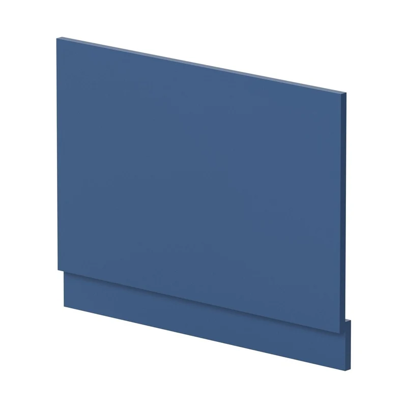 Hudson Reed Urban 750mm Bath End Panel Contemp Satin Blue MDF Painted Matt 560x730x36mm