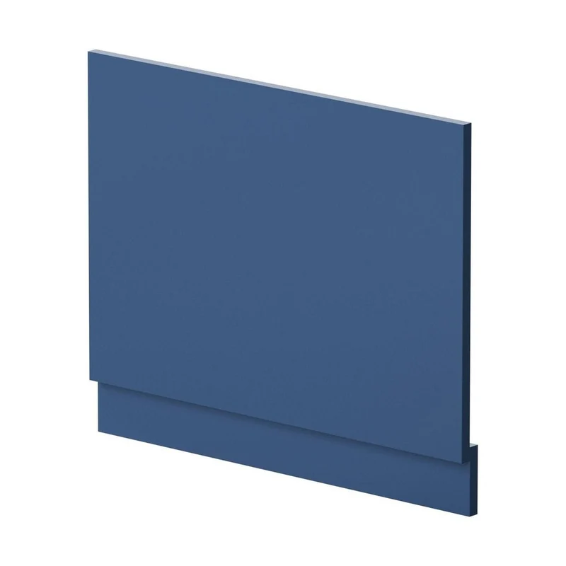 Hudson Reed Urban 700mm Bath End Panel Contemp Satin Blue MDF Painted Matt 560x680x36mm