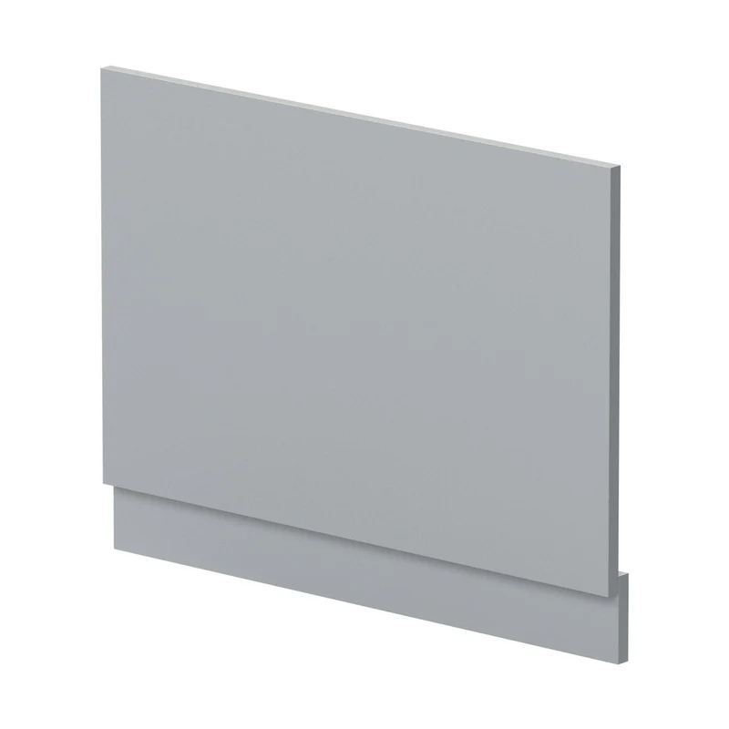 Hudson Reed Urban 750mm Bath End Panel Contemp Satin Grey MDF Painted Matt 560x730x36mm