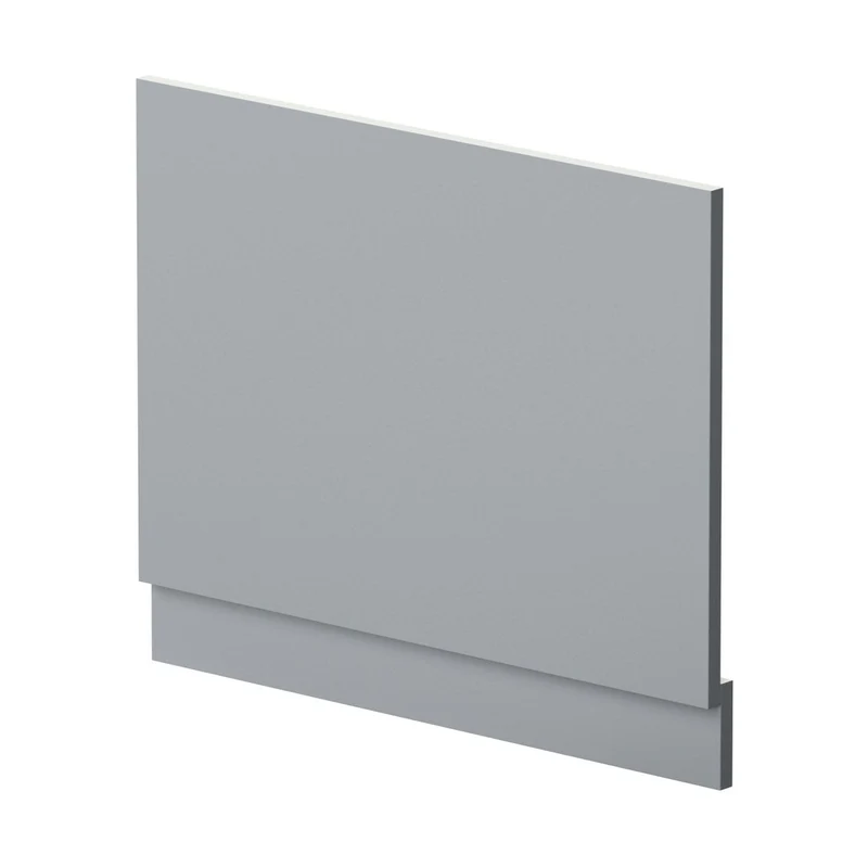 Hudson Reed Urban 700mm Bath End Panel Contemp Satin Grey MDF Painted Matt 560x680x36mm