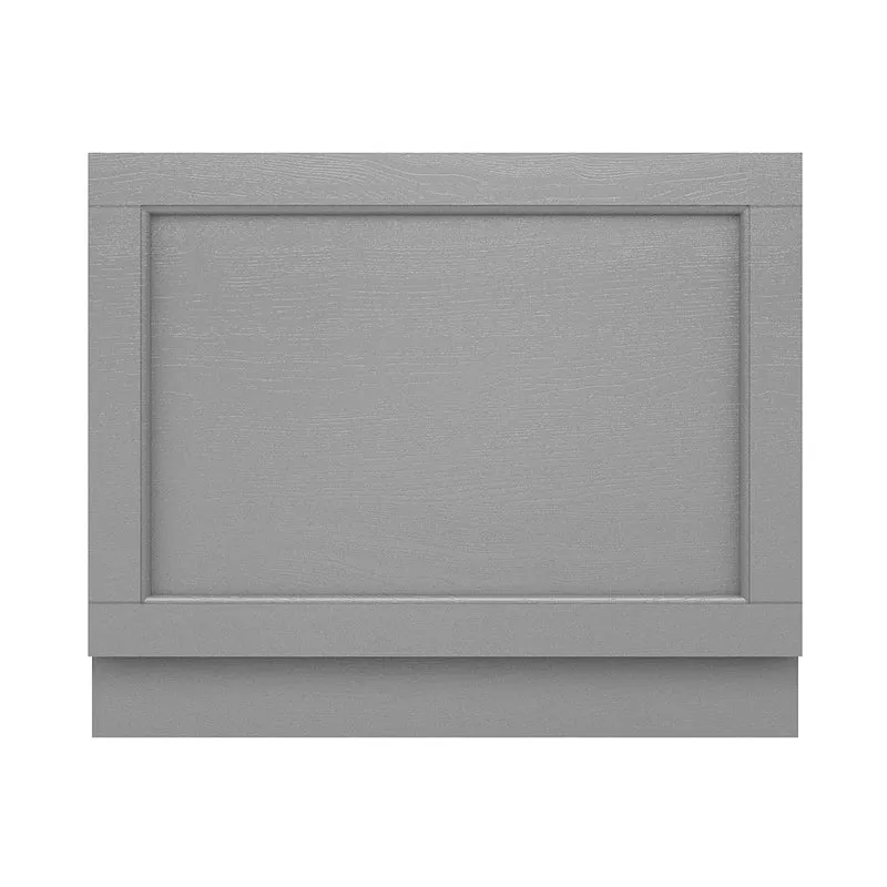 Hudson Reed Old London 700mm End Panel Trad Storm Grey MDF Vinyl Textured Woodgrain 560x680x36mm