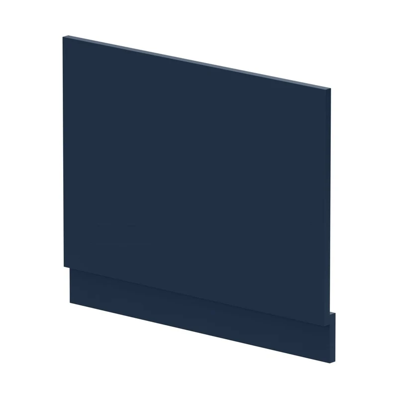 Hudson Reed Bath Panels 700mm Bath End Panel Contemp Midnight Blue MDF Painted Matt 560x680x36mm