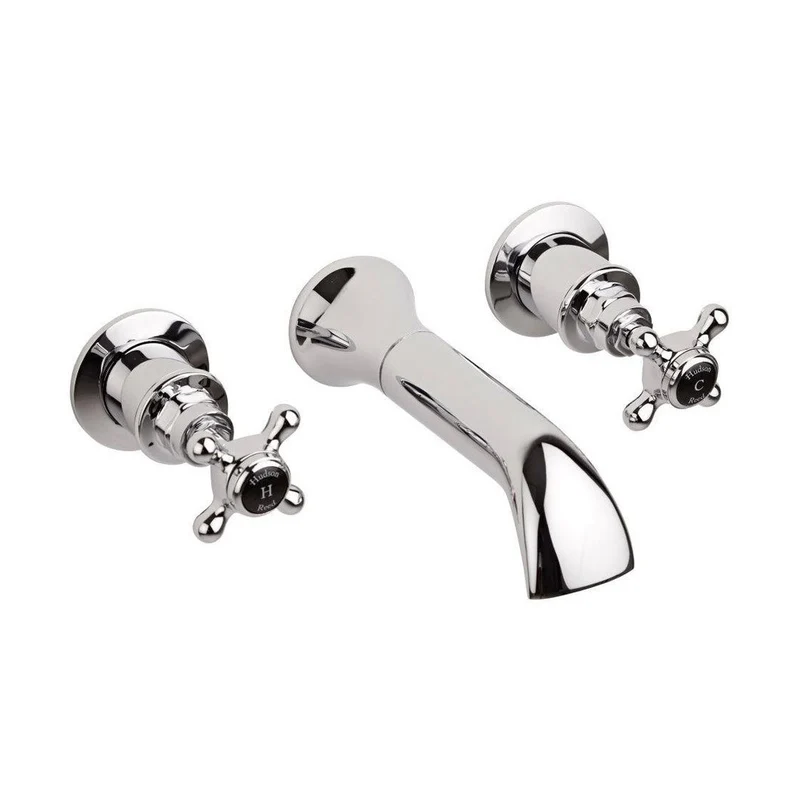 Hudson Reed Topaz Bath Spout Trad Chrome Brass - BC409HX