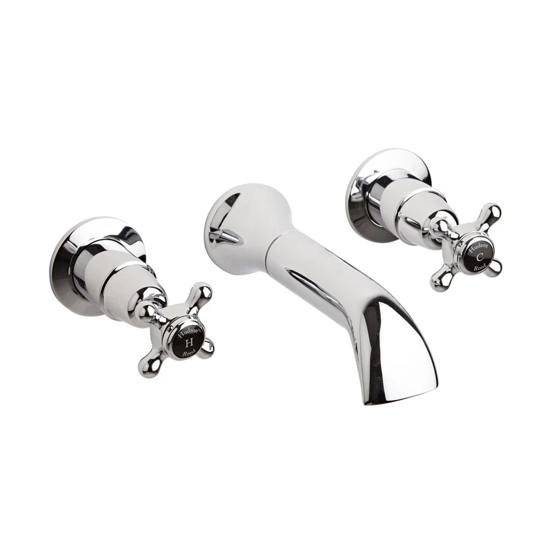 Hudson Reed Topaz Bath Spout Trad Chrome Brass - BC409DX