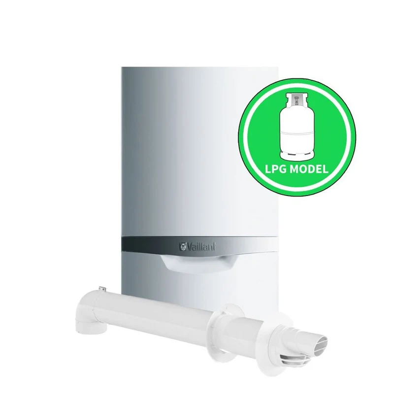 Vaillant EcoTec Plus 424 LPG Open Vent, Horiz Flue