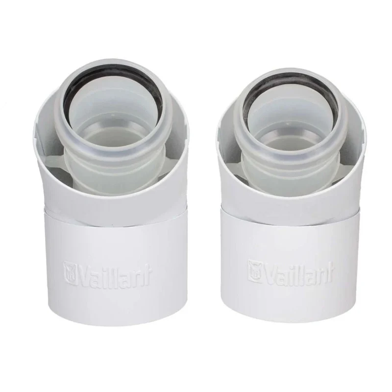 Vaillant 45 Degree Flue Bends (Pack Of 2)
