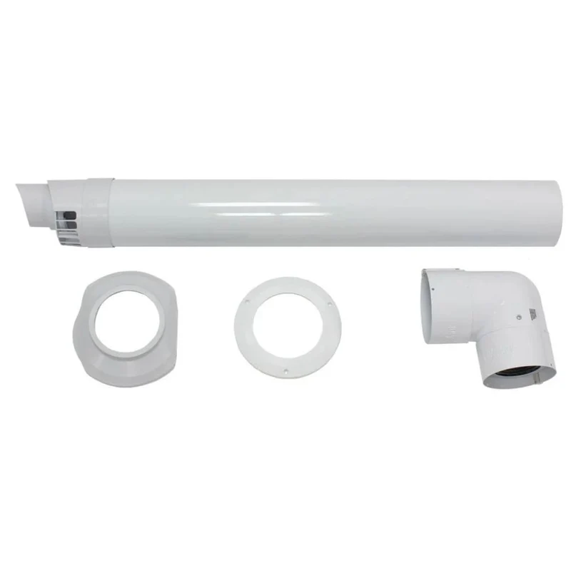 Vaillant 80/125 Horizontal Flue C/W Elbow And Term