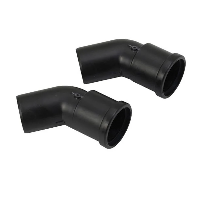 Glow-worm Pair of 45 Degree Black Plume Bends