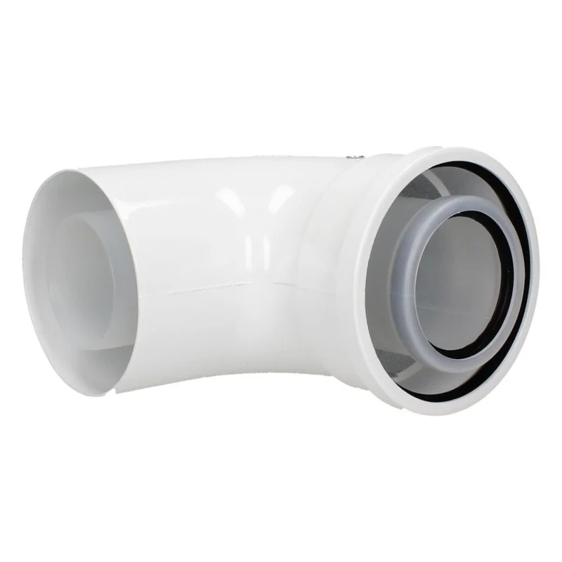 Worcester 60/100mm 90 Degree Flue Bend
