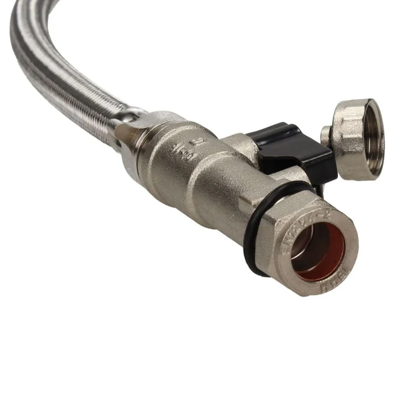 V&G Part L 15mm Compression Straight Filling Loop