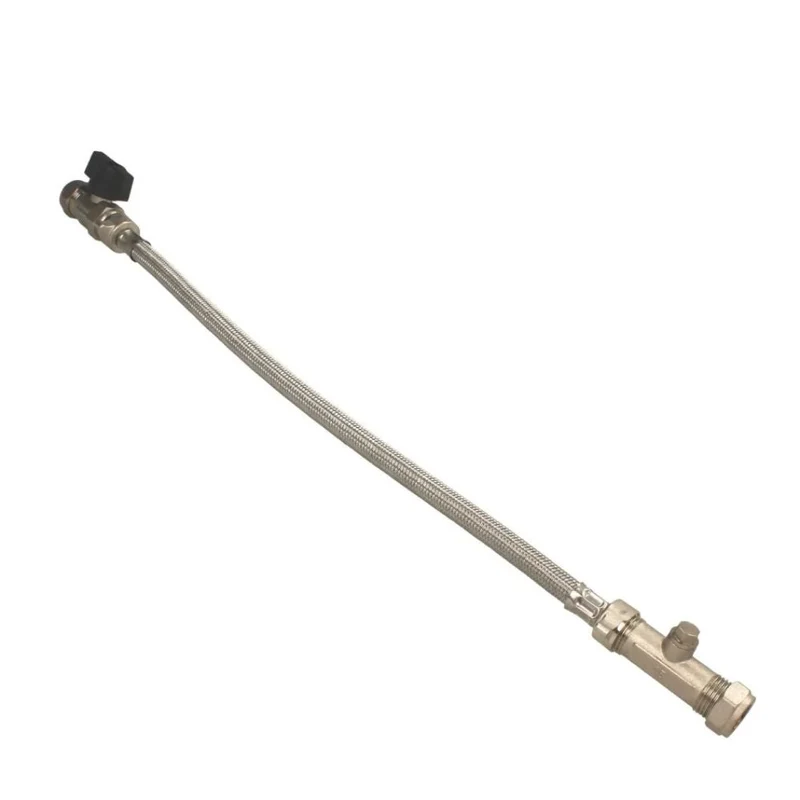 V&G Std 15mm Compression Straight Filling Loop