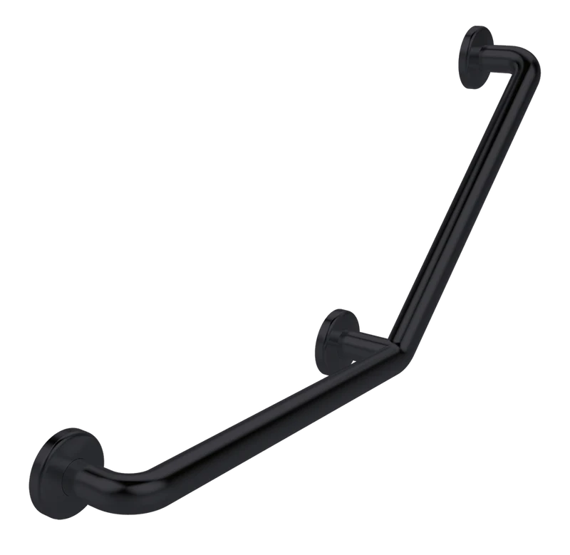 Barre d'appui angulaire 135° en acier inoxydable - Série Black