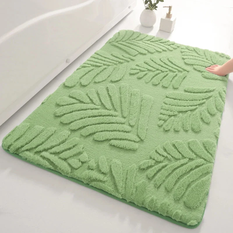VerdeMath Badmat – Saliegroene Mat met Antislip | Ymonde