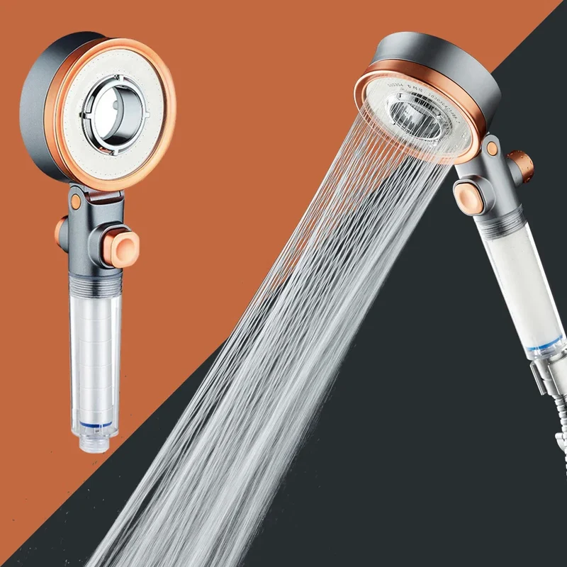 OrangeSpray Douchekop - Dubbelzijdige Handdouche met 3 Sproeistanden en Filter | Ymonde