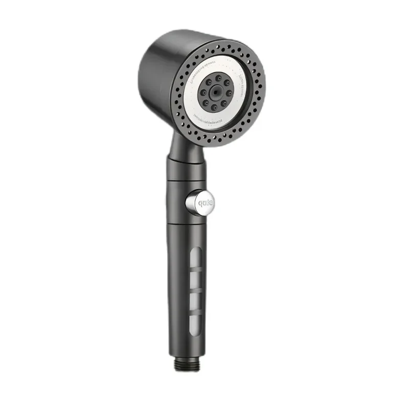 FlowFive Douchekop - 5-Spray Handdouche met Filter en Stopknop | Ymonde