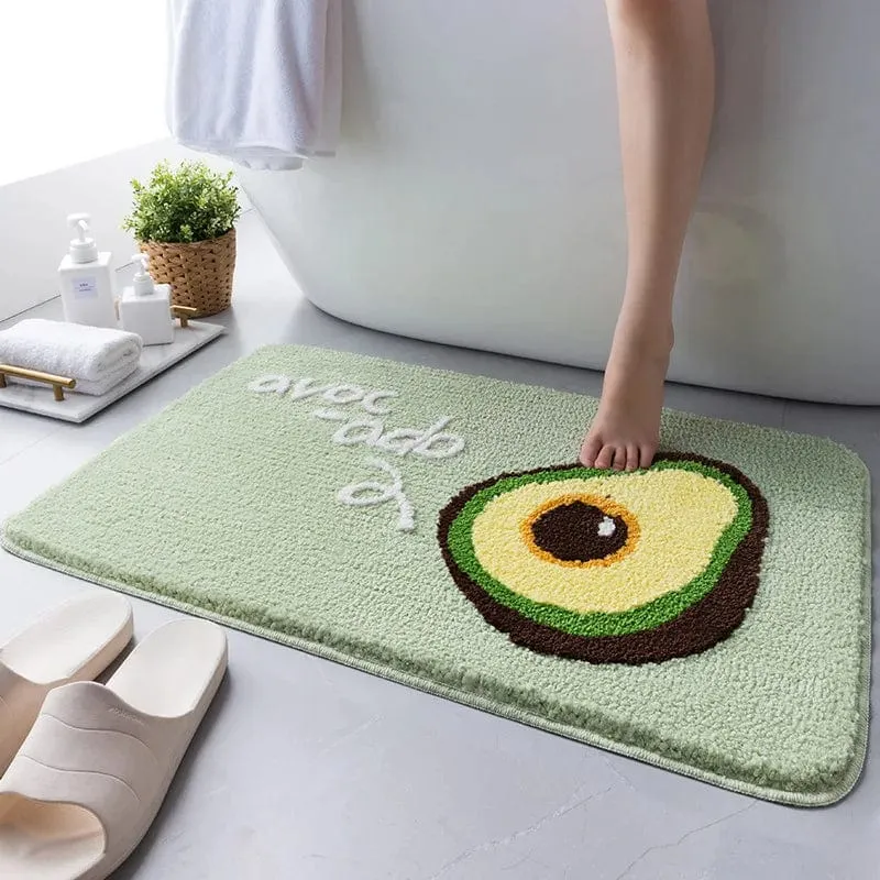 DryCado Badmat - Avocado Douchemat met Antislip Onderkant | Ymonde